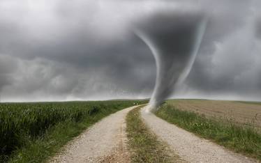 Being Caught In A Tornado